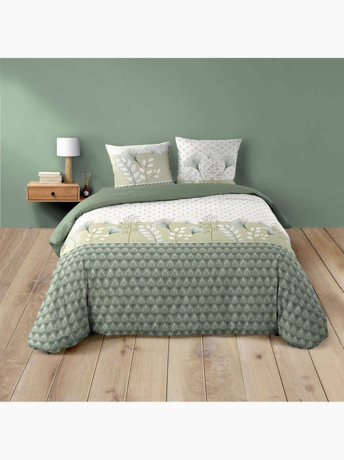Parure de lit 3 pièces – 240 x 220 cm – 100% coton – 42 fils Poetine - Kiabi Parure de lit 3 pièces – 240 x 220 cm – 100% coton – 42 fils Poetine - Kiabi