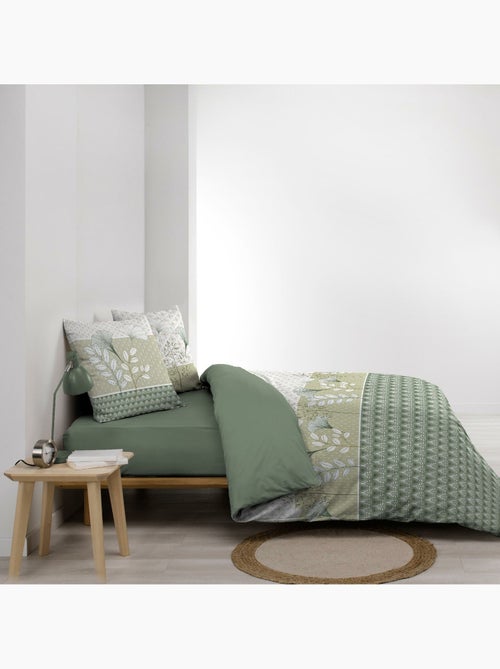 Parure de lit 3 pièces – 240 x 220 cm – 100% coton – 42 fils Poetine - Kiabi Parure de lit 3 pièces – 240 x 220 cm – 100% coton – 42 fils Poetine - Kiabi
