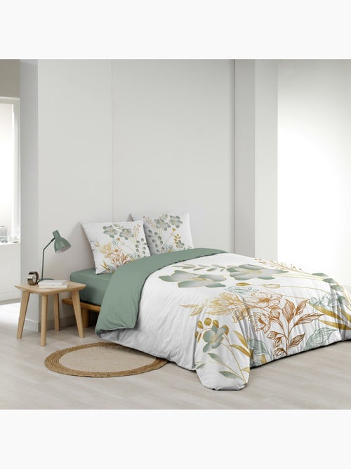 Parure de lit 3 pièces 240 x 220 cm – Coton 42 fils – LOLITA - Kiabi