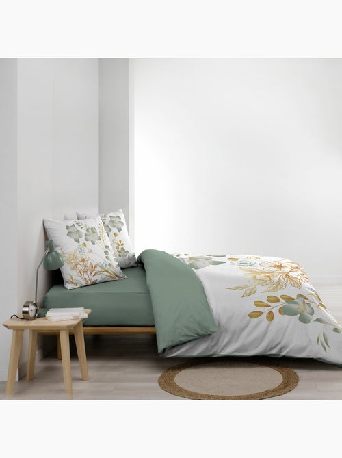 Parure de lit 3 pièces 240 x 220 cm – Coton 42 fils – LOLITA - Kiabi