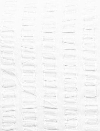 Parure de lit 3 pièces à rayures plissées