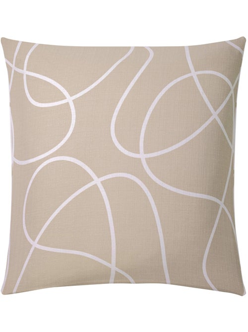 Parure de lit 3 pièces en coton relief trait design housse + taies - Kiabi Parure de lit 3 pièces en coton relief trait design housse + taies - Kiabi