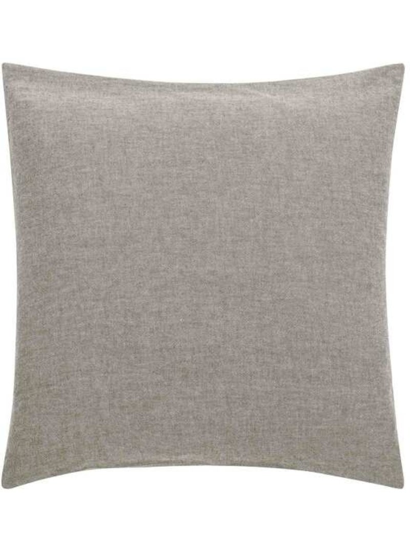 Parure de lit 3 pièces en fils teints lavés unis – Meline gris anthracite - Kiabi