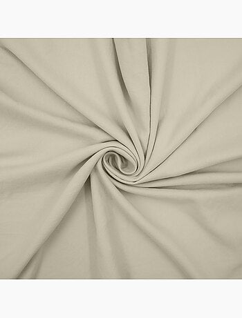 Parure de lit 3 pièces en microfibre unie lavée housse + taies
