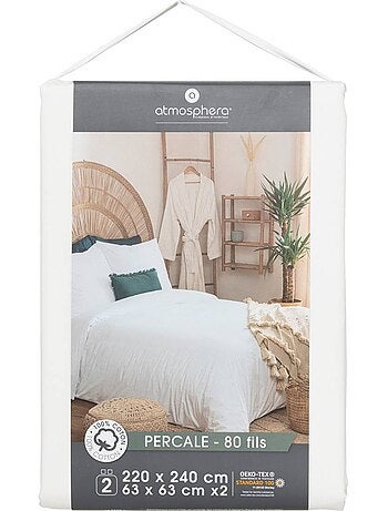 Parure de lit en percale de coton landiha