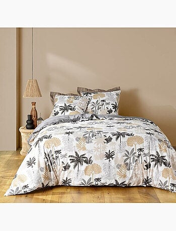 Parure de lit 3 pièces en polycoton 52 fils Scarlett