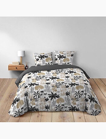 Parure de lit 3 pièces en polycoton 52 fils Scarlett