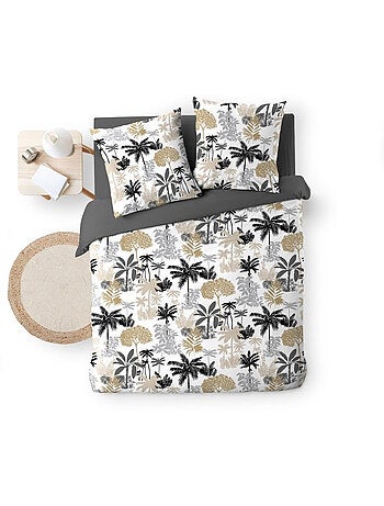 Parure de lit 3 pièces en polycoton 52 fils Scarlett