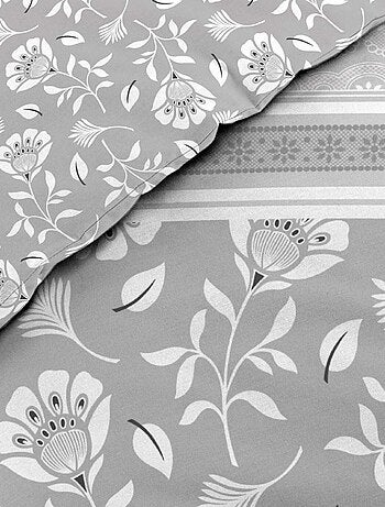 Parure de lit 3 Pièces Fleurs Flavie