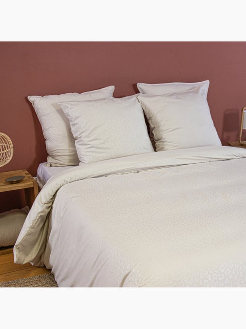 Parure de lit 3 pièces léopard microfibre housse + taies - Kiabi Parure de lit 3 pièces léopard microfibre housse + taies - Kiabi