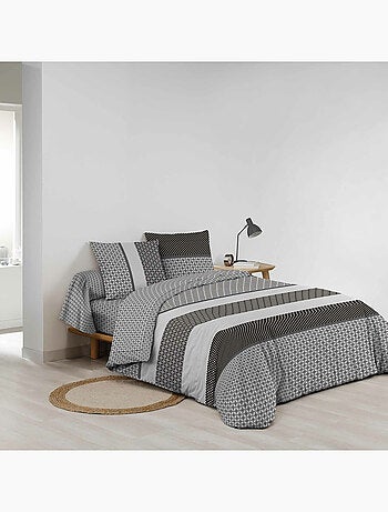 Parure de lit 6 pièces MEIKO – 100% coton – 42 fils/cm²