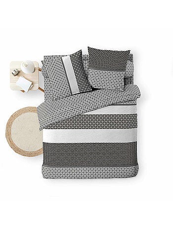 Parure de lit 6 pièces MEIKO – 100% coton – 42 fils/cm²