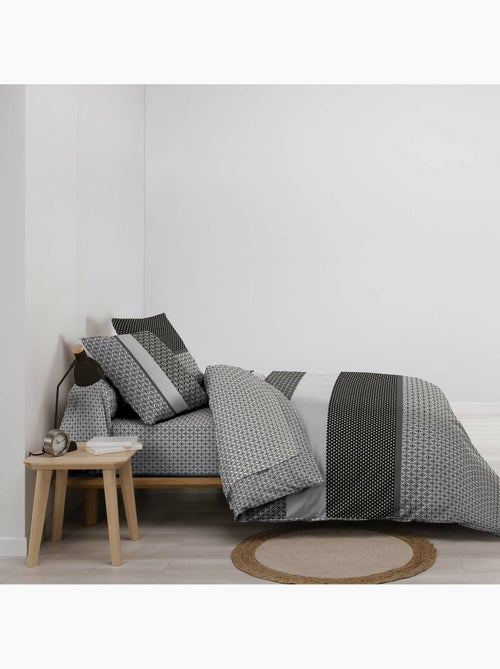 Parure de lit 6 pièces MEIKO – 100% coton – 42 fils/cm² - Kiabi