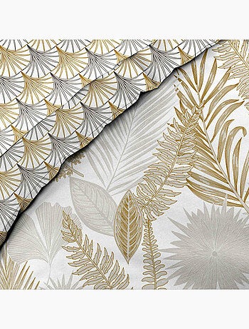 Parure de lit 6 pièces Melisse – 100% coton – 42 fils/cm²