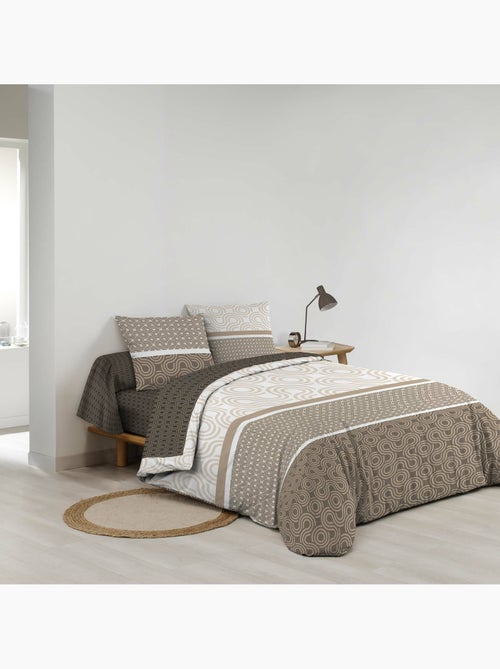 Parure de lit 6 pièces PACHA – 100% coton – 42 fils/cm² - Kiabi