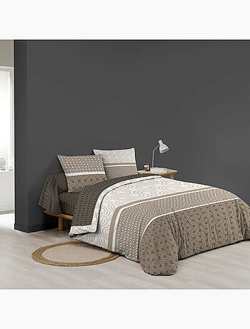 Parure de lit 6 pièces PACHA – 100% coton – 42 fils/cm²