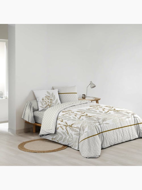 Parure de lit 6 pièces RAONI – 100% coton – 42 fils/cm² - Kiabi