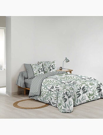 Parure de lit 6 pièces VOLTINE – 100% coton – 42 fils/cm²