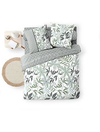 Parure de lit 6 pièces VOLTINE – 100% coton – 42 fils/cm²