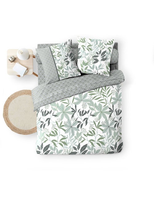 Parure de lit 6 pièces VOLTINE – 100% coton – 42 fils/cm² - Kiabi