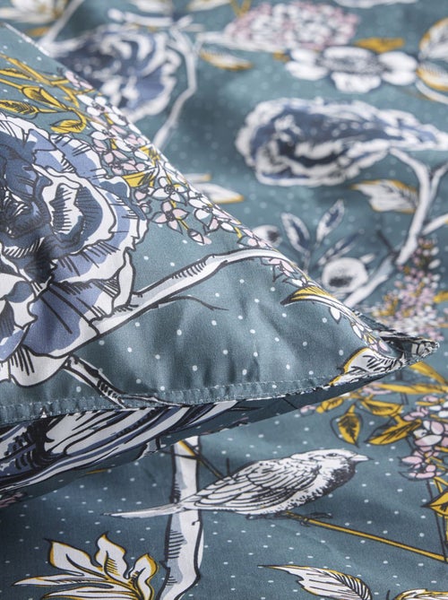 Parure de lit à imprimé fleuri - 2 personnes - Kiabi