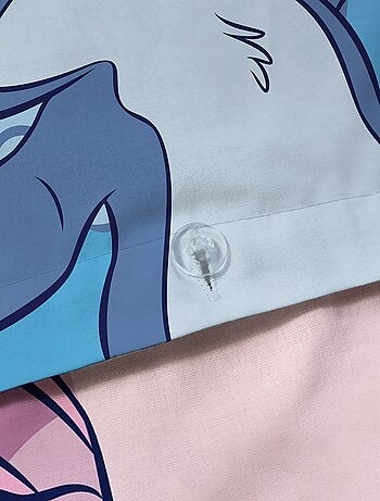 Parure de lit à imprimé 'Stitch et Angel' - 1 personne