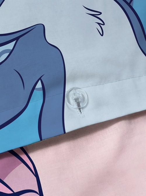 Parure de lit à imprimé 'Stitch et Angel' - 1 personne - Kiabi