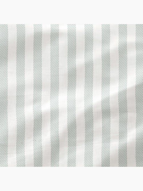 Parure de lit à rayures, 100% coton. - Kiabi Parure de lit à rayures, 100% coton. - Kiabi