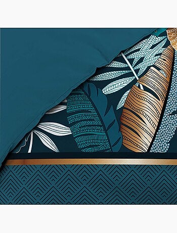 Parure de lit Alianor Feuilles exotiques