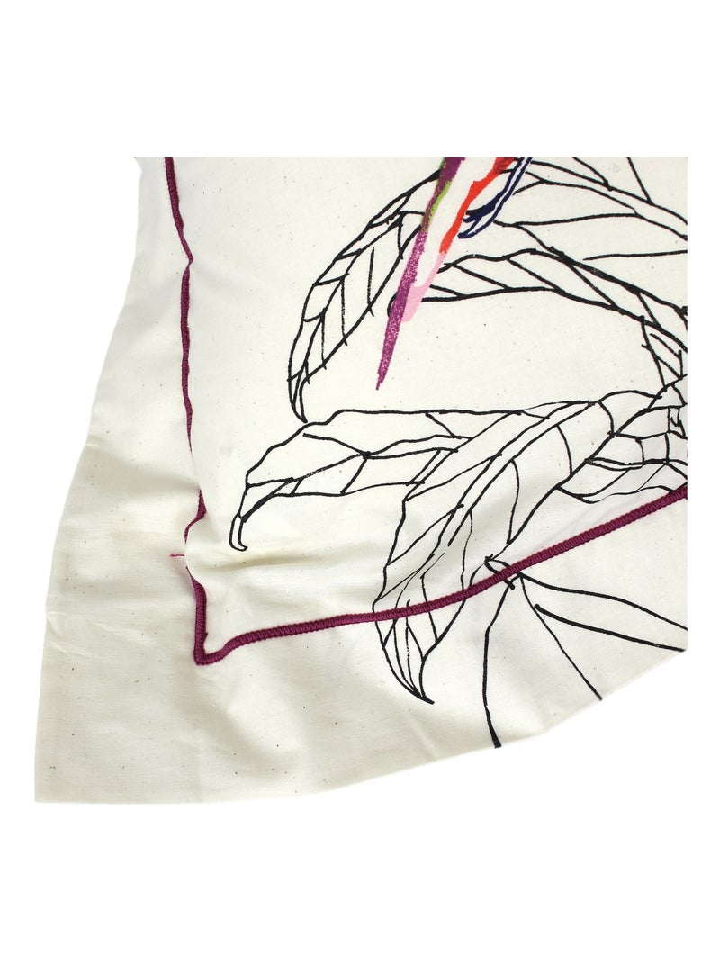 Parure de lit AMAZONIA Taie 65x65 cm Ecru - Kiabi