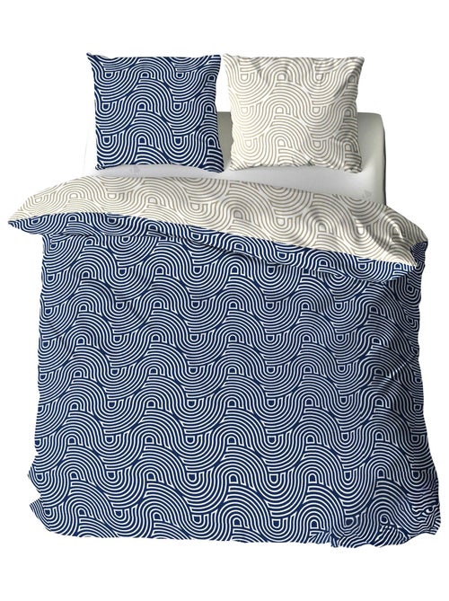 Parure de lit ANIA polyester microfibre Taie 63x63 cm - Kiabi Parure de lit ANIA polyester microfibre Taie 63x63 cm - Kiabi