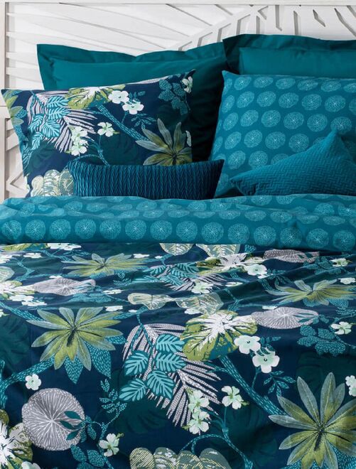 Parure de lit au style glamour floral - Kiabi