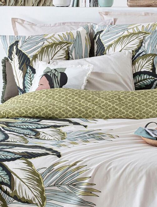 Parure de lit au style tropical - Kiabi