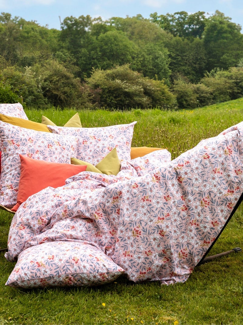 Parure de lit Aurélie Rose - Kiabi