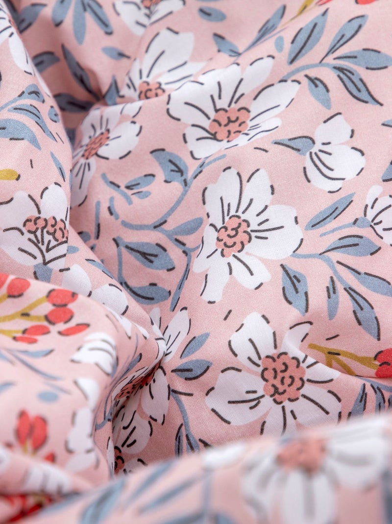 Parure de lit Aurélie Rose - Kiabi