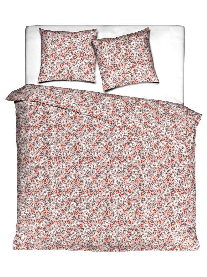 Parure de lit Aurélie Rose - Kiabi