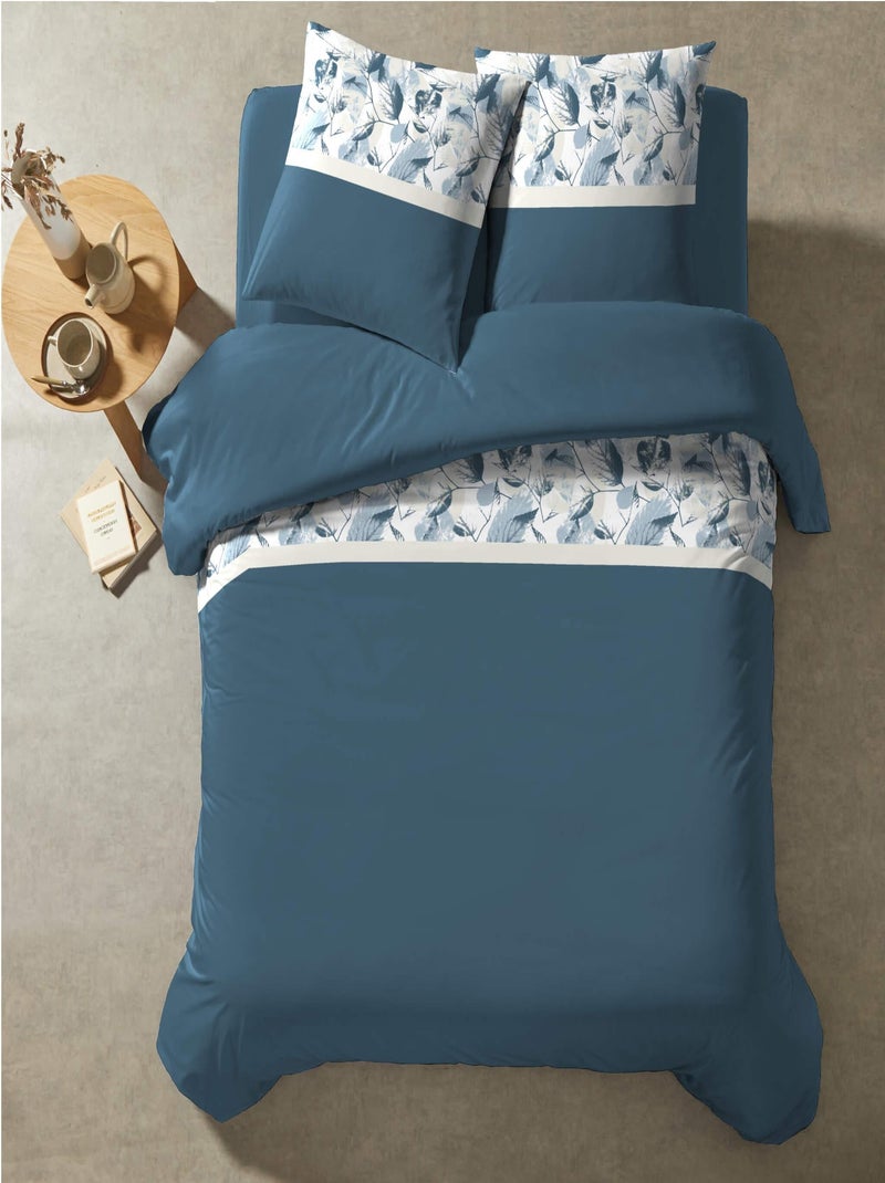 Parure de lit AUTOMNIA Bleu - Kiabi