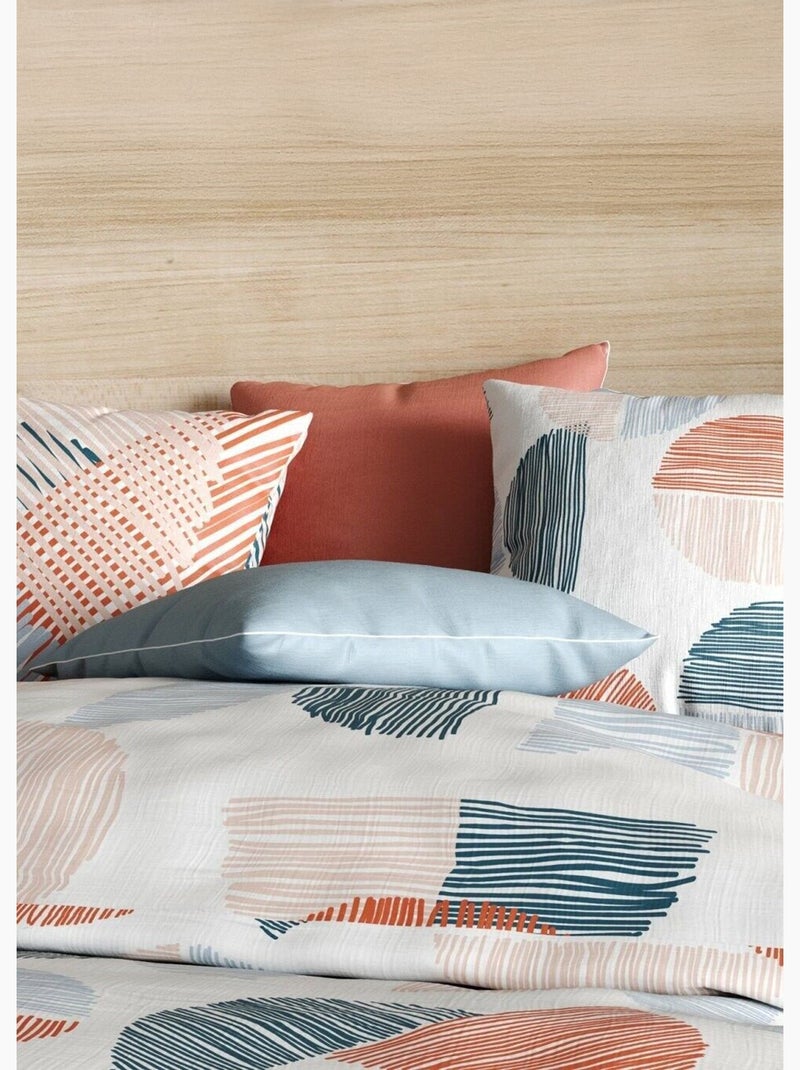 Parure de lit avec couette 2 pers Halley - AFIBEL Multicolore - Kiabi