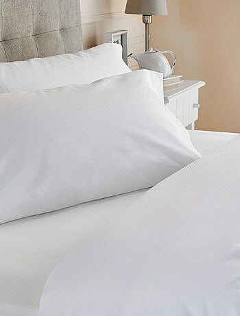 Parure de lit avec housse de couette 100% coton respirant 200 fils au pouce