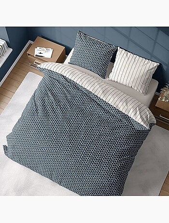 Parure de lit avec housse de couette 220x240 cm + 2 taies d'oreiller 63x63cm holy