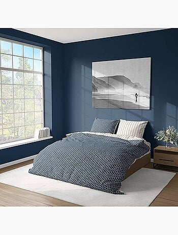 Parure de lit avec housse de couette 220x240 cm + 2 taies d'oreiller 63x63cm holy