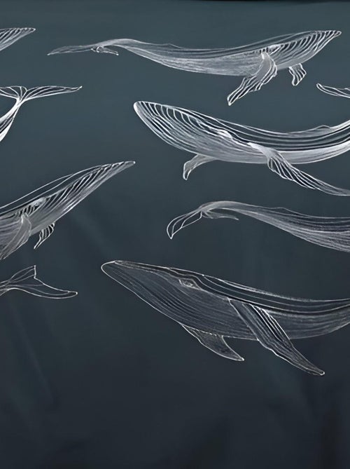 Parure de lit baleine - Kiabi