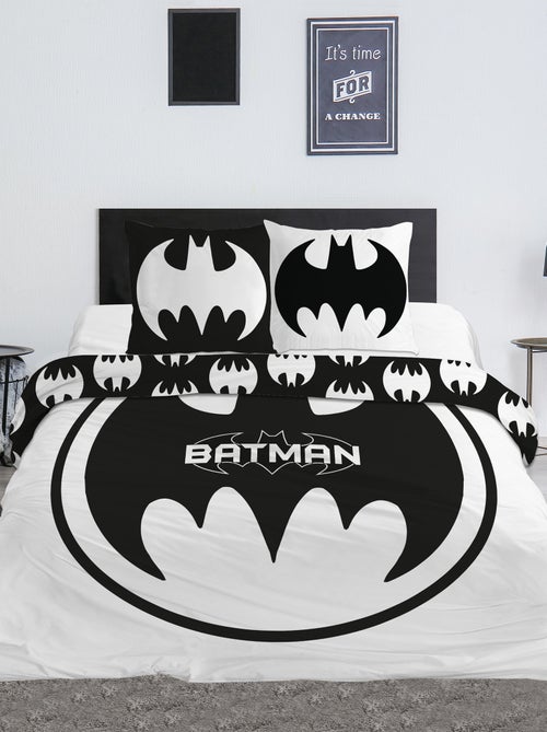 Parure de lit 'Batman' 'DC Comics'  - 2 personnes - Kiabi