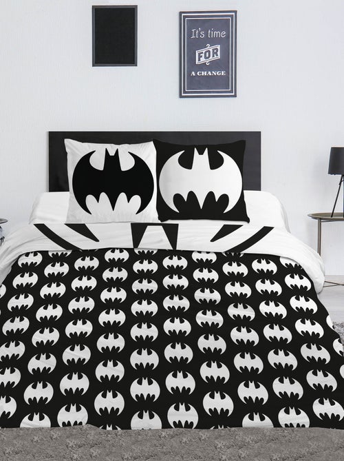 Parure de lit 'Batman' 'DC Comics'  - 2 personnes - Kiabi