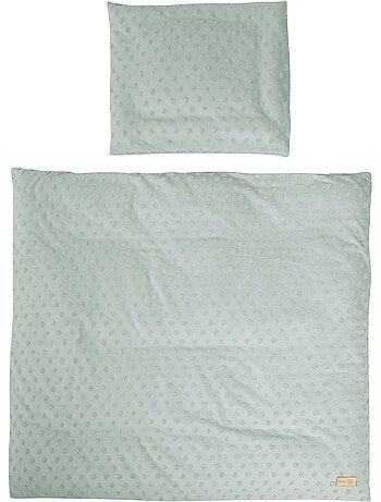 Parure de lit enfant - Housse de couette + taie d'oreiller en coton bio 'Roba lil planet'