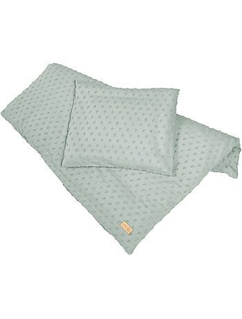 Parure de lit enfant - Housse de couette + taie d'oreiller en coton bio 'Roba lil planet'