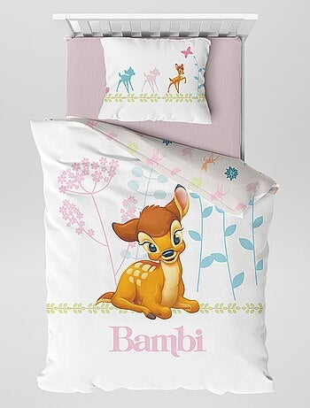 Parure de lit bébé  'Bambi' - 1 personne - Kiabi