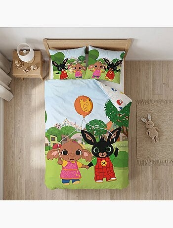 Parure de lit bébé Bing avec Sula réversible – 100% coton