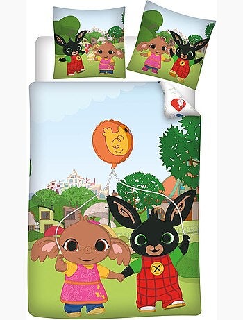 Parure de lit bébé Bing avec Sula réversible – 100% coton