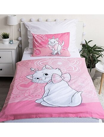 Parure de Lit Bébé Coton Marie Cat Disney